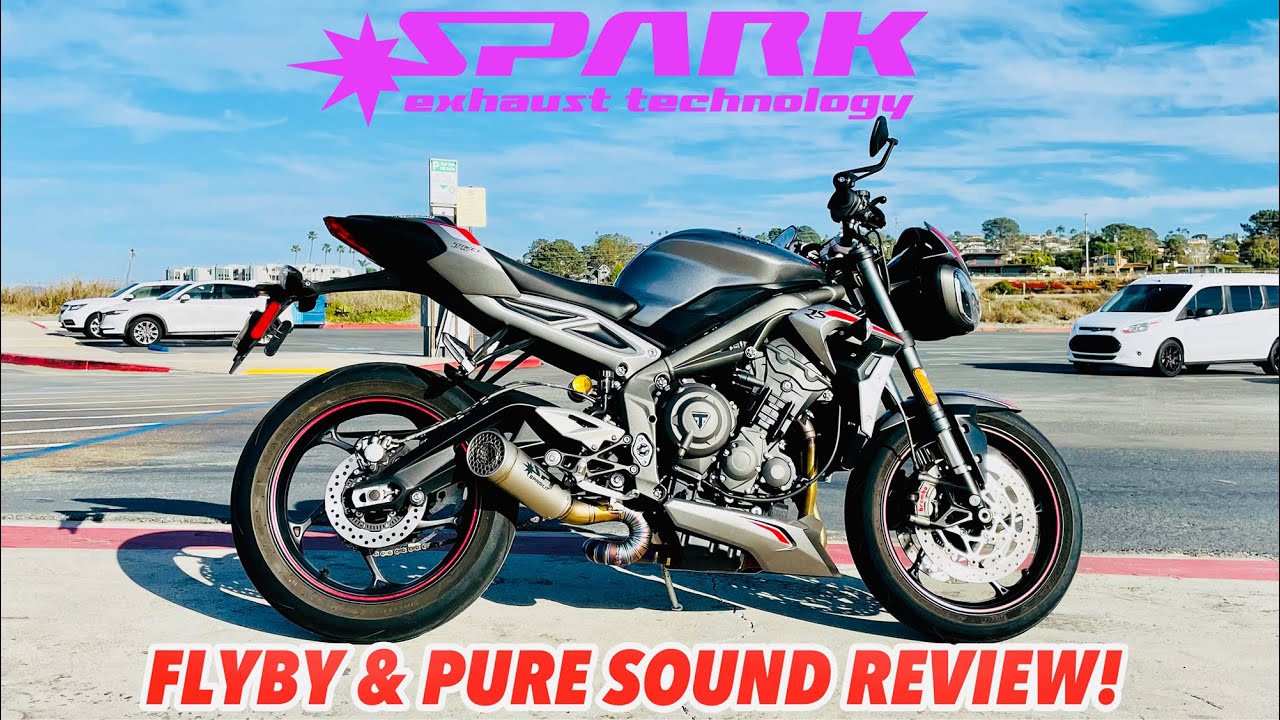 Технология выхлопа SPARK — Triumph Street Triple 765 RS