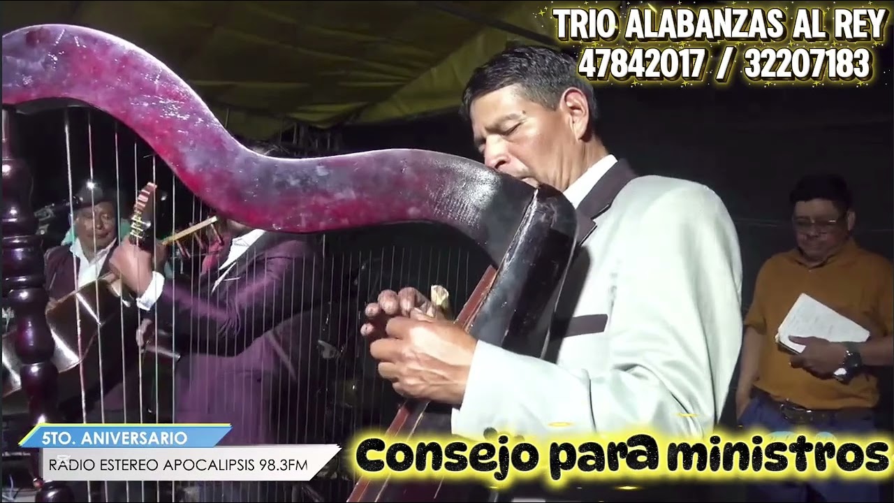 Consejo para ministros Santos Joel González Trio Alabanzas al Rey Invitaciones 47842017 video en viv