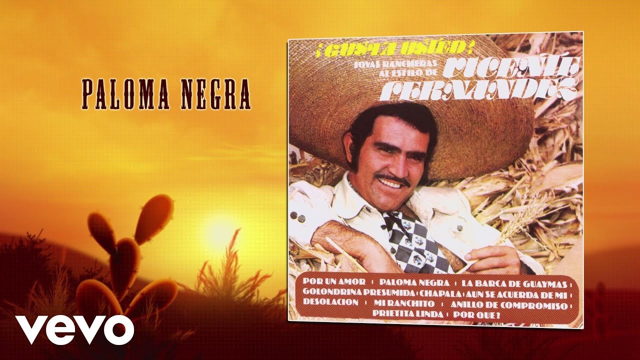 Vicente Fernández - Paloma Negra (Cover Audio)