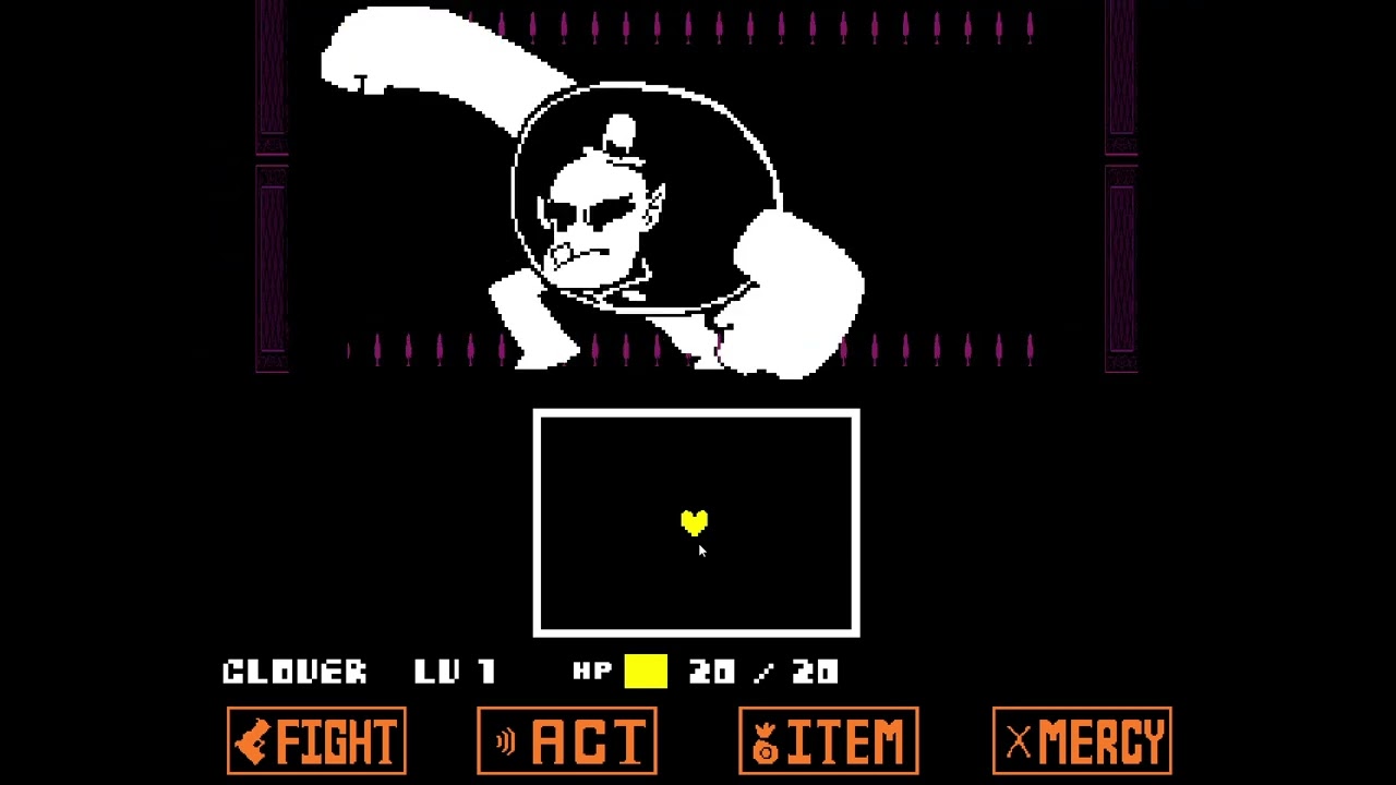 Undertale Yellow - The Feisty Four (Full Boss Fight)
