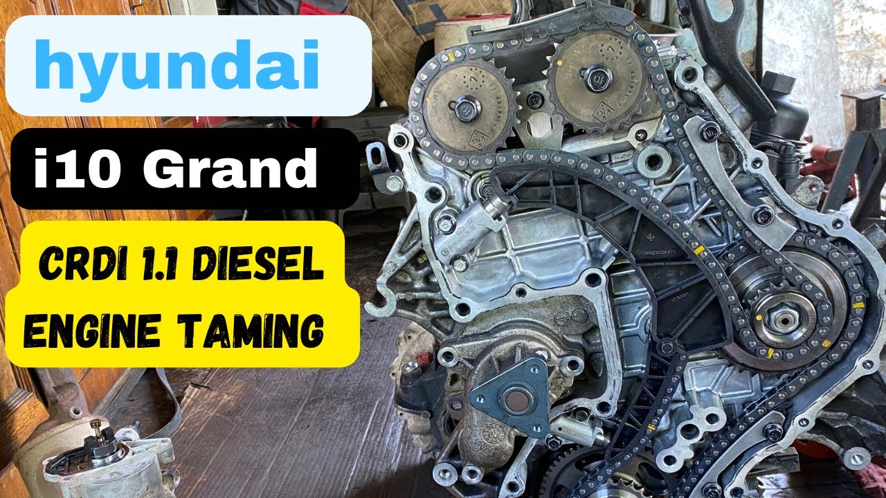 Hyundai i10 grand engine timing CRDI  1.1 DIESEL