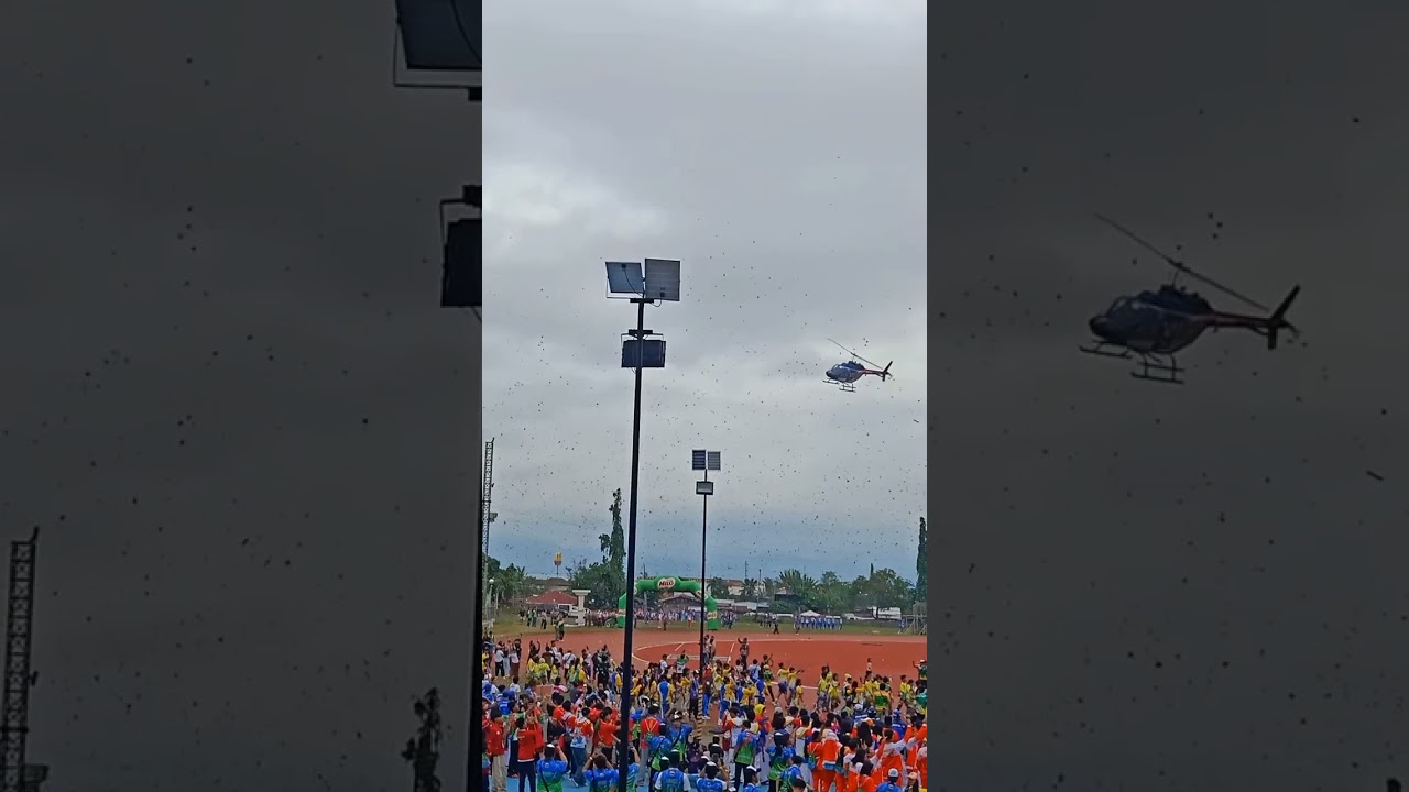 Helicopter Flowers Grand Opening Batang Pinoy 2025 #gensan