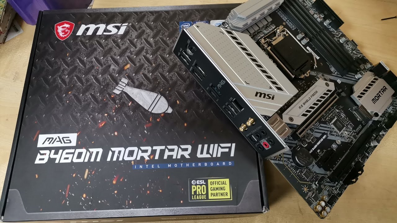 Msi B460M Mortar WiFi Unboxing Premium Hardware Design | Tech Land