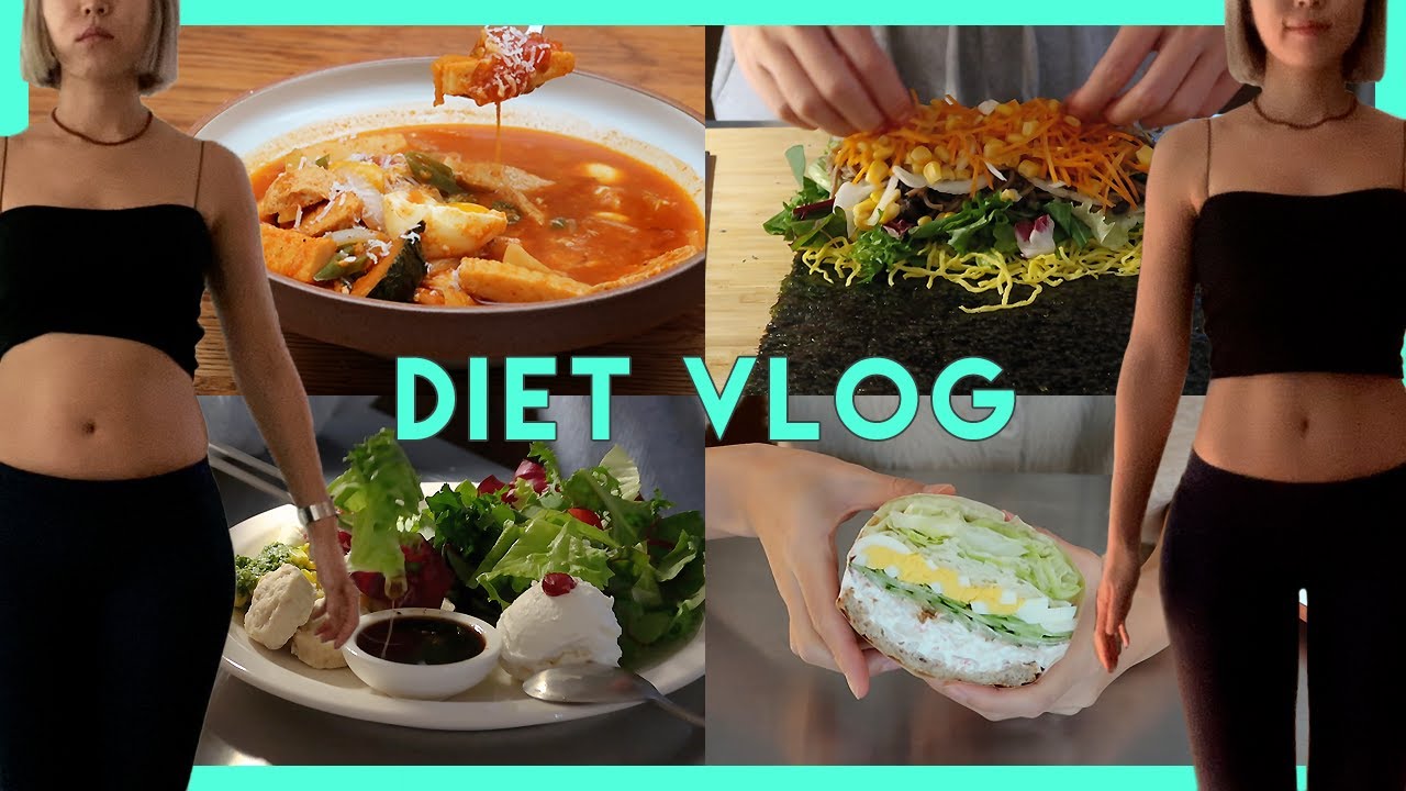 DIET VLOG 🥗 2주동안 -2.8kg 굶지 않고 맛있게! 다이어트 식단 브이로그 with 스윗밸런스 🥙