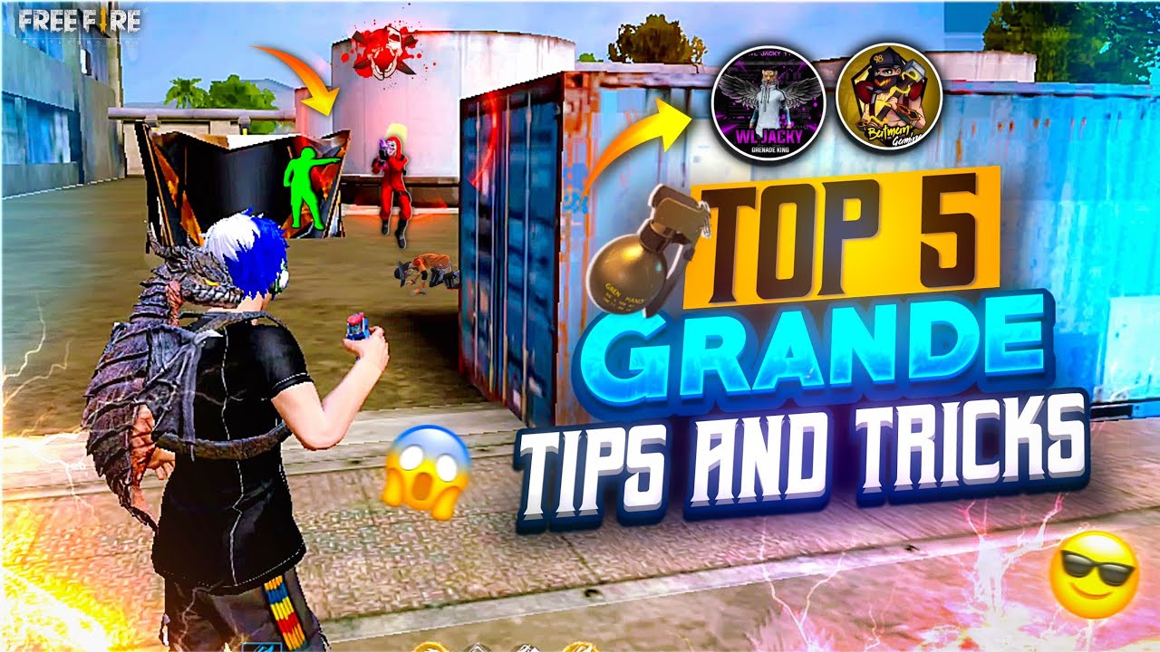 Unstoppable Grenade Tips & Tricks in Free Fire 🤯🔥| Like @Grenadeking1 | BLACKSTAR GMR