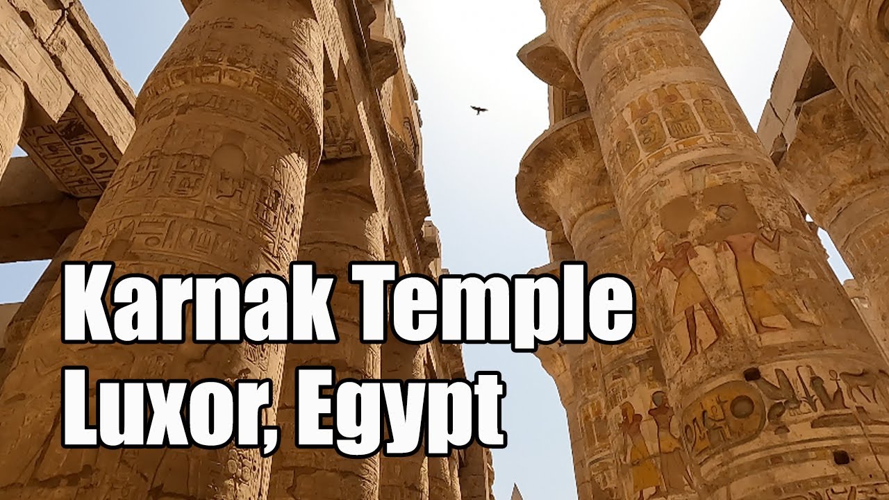 Visiting Karnak Temple in Egypt
