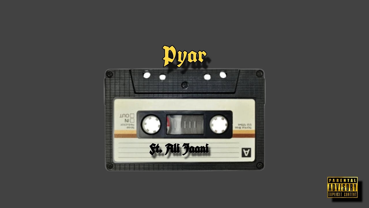 Pyar ft.Ali Jaani | Into the Dreams| New Rap Song 2025