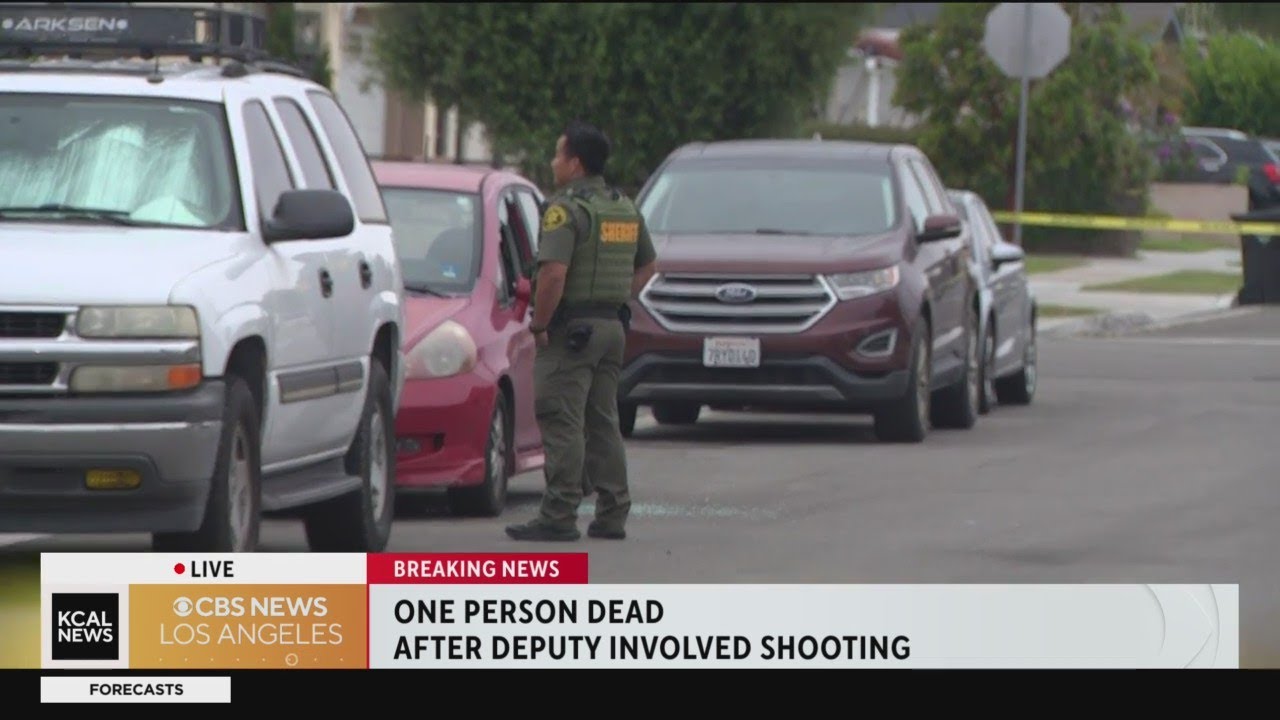 One person dead after deputy involved shooting in Midway City