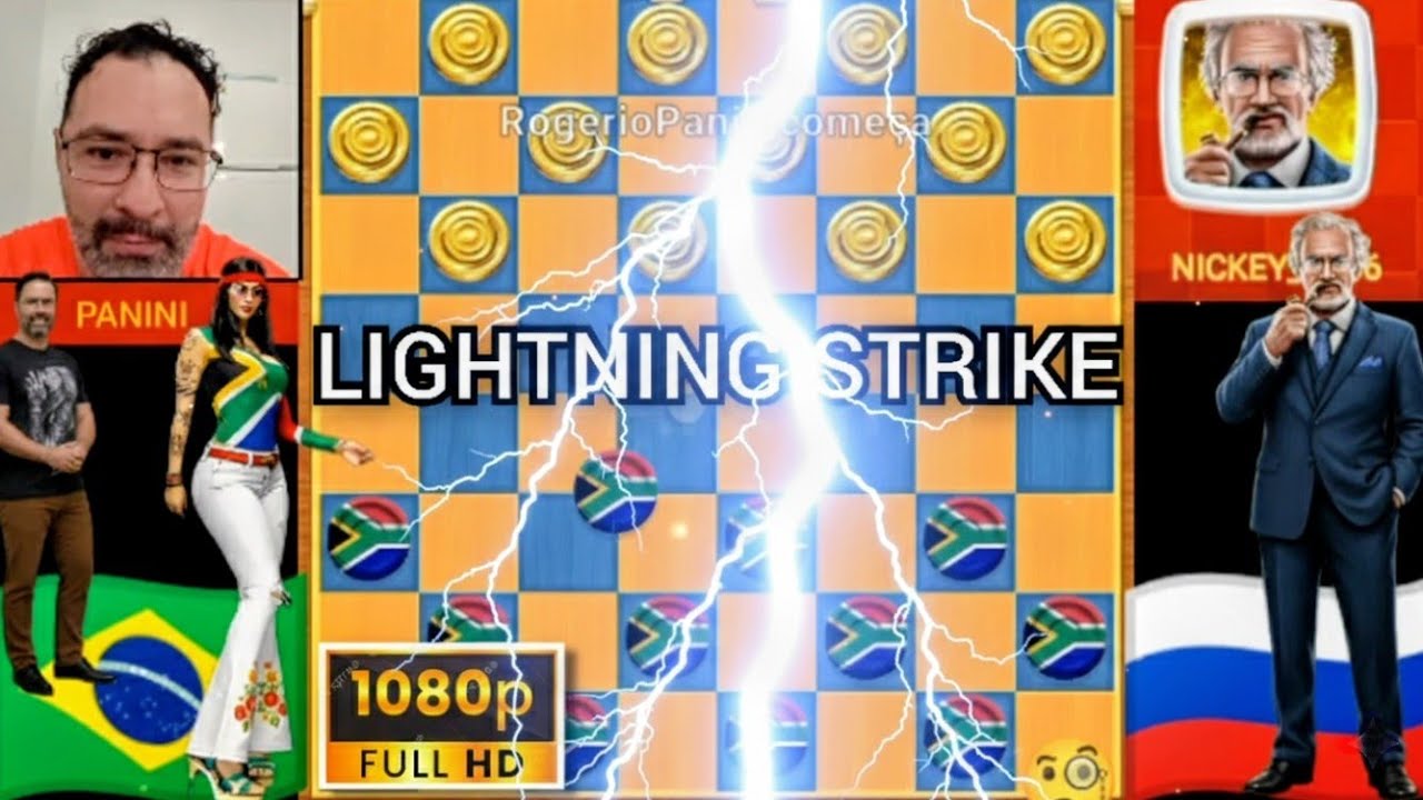 🇧🇷Quick Checkers | Um RUSSO no BRAZIL | 🇧🇷vs🇷🇺 | Jogo Rápido | LIGHTNING. 