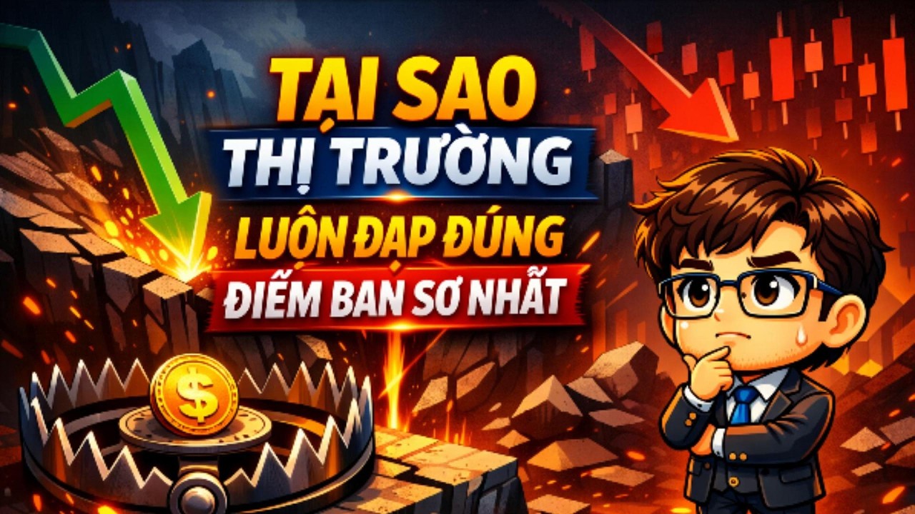 Tại sao thị trường luôn đạp đúng điểm bạn sợ nhất
