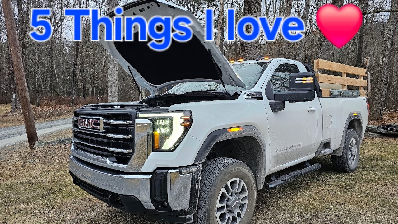 2025 GMC SIERRA 3500: 5 Things i love about my new truck..
