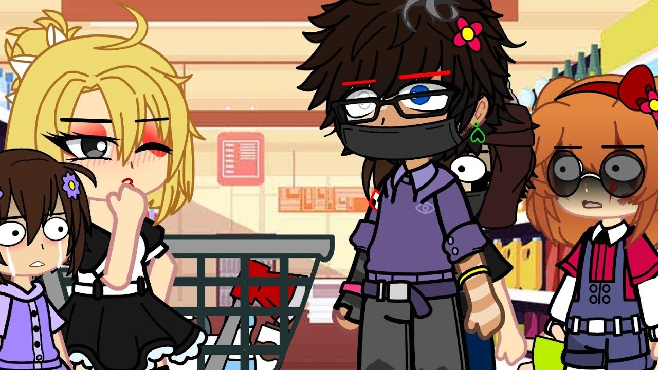 Aftons kids conhecendo uma Karen//CURTA M3TRAG3M// [Ninca_Fnaf]