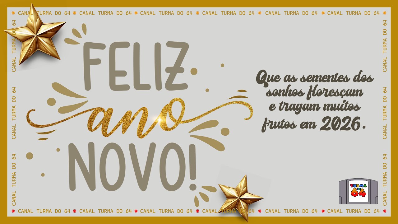 Retrospectiva 2025 e Feliz Ano novo 2026!