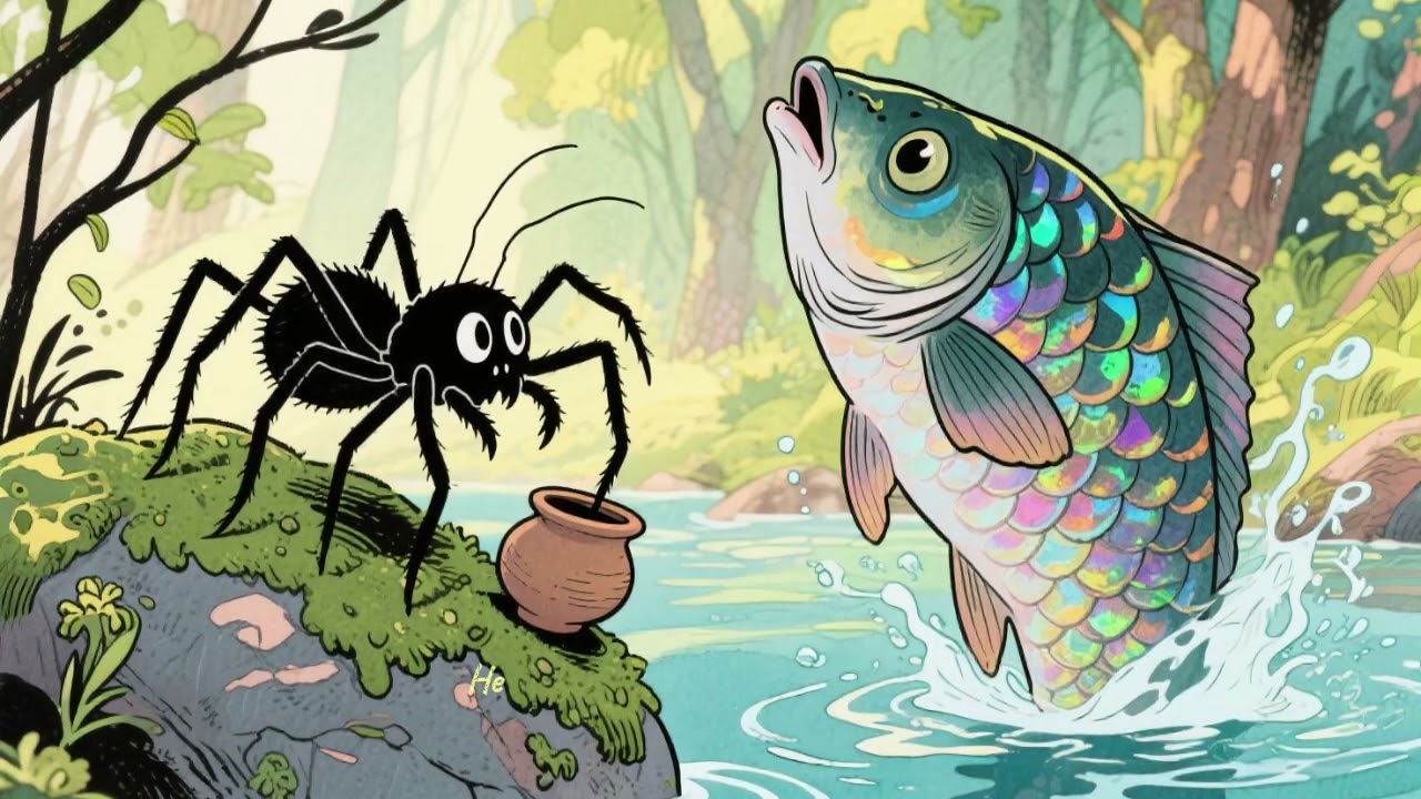 ANANSI & THE POT OF WISDOM