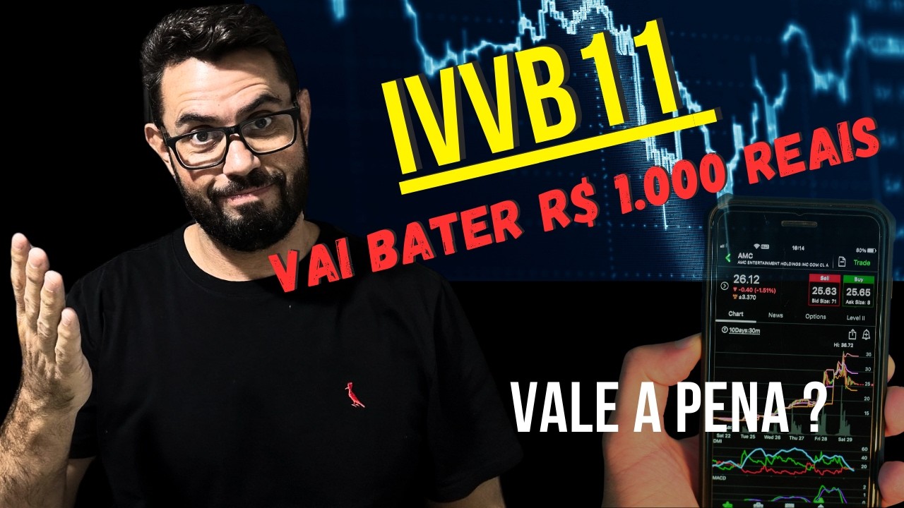 IVVB11 Vale a pena? Conhe&ccedil;a o ETF da BOLSA AMERICANA e quando ele vai chegar em R$ 1 Mil reais.
