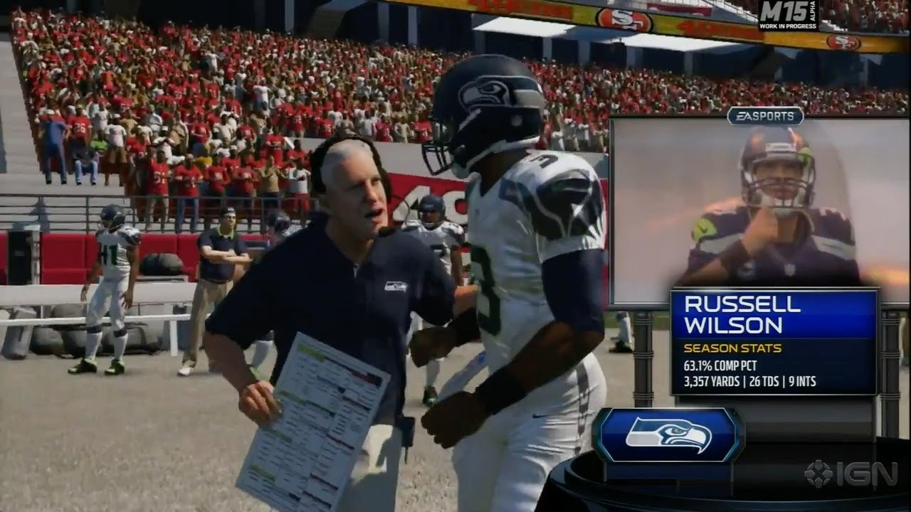 Madden 15 Official Gameplay Seahawk vs 49ers Breakdowns & Feedback