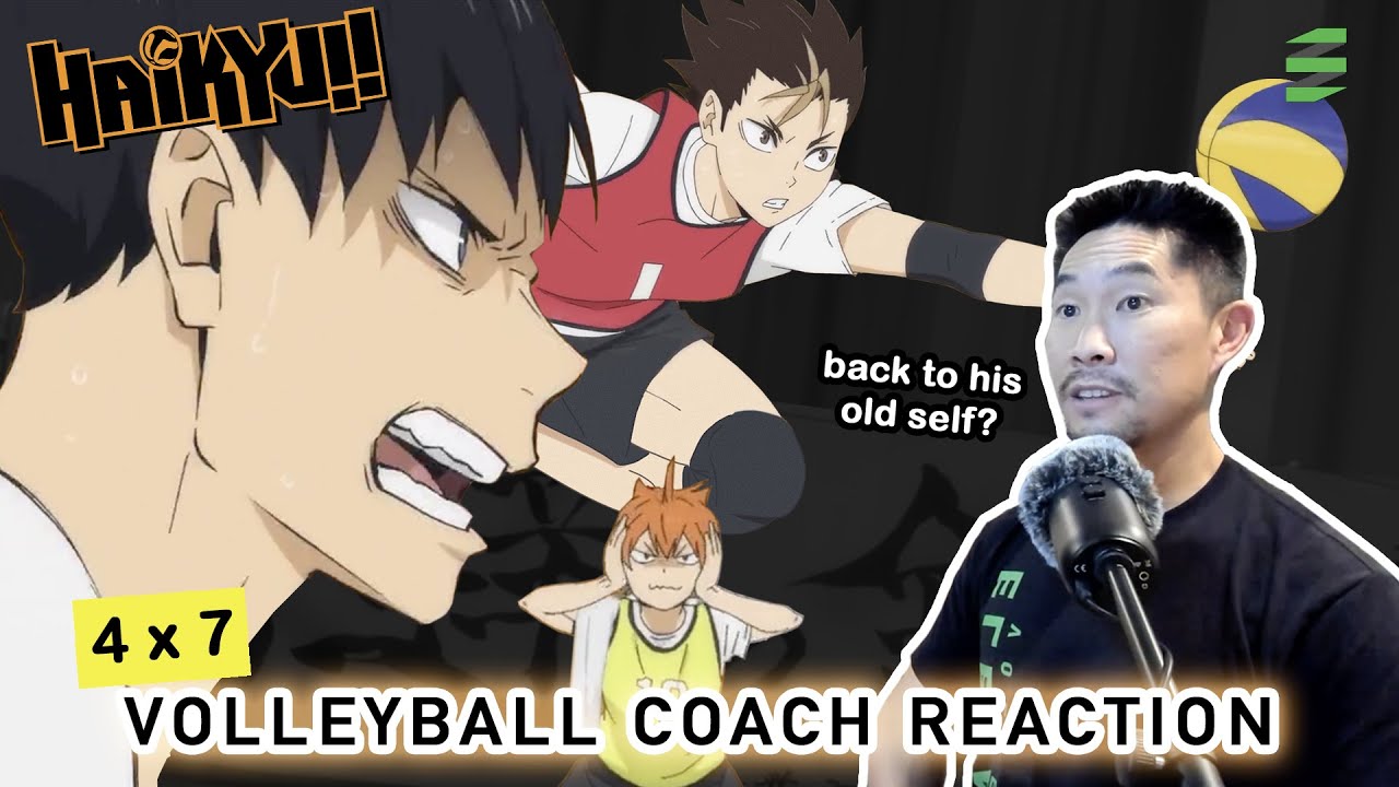 Volleyball Coach Reacts to HAIKYUU S4 E7 - The Return of KING KAGEYAMA?