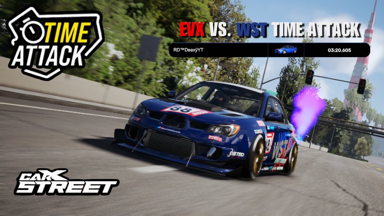 CarX Street | EVX VS WST Time Attack | iOS & Android