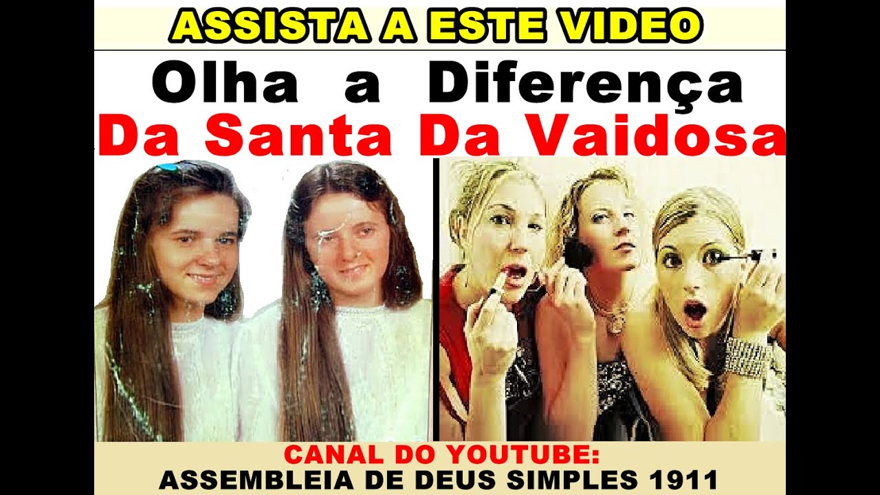 VEJA A DIFEREN&Ccedil;A DA SANTA DA VAIDOSA MULHERES DEIXEM A VAIDADE A OPORTUNIDADE - MARIA JOS&Eacute;, ANOS 80