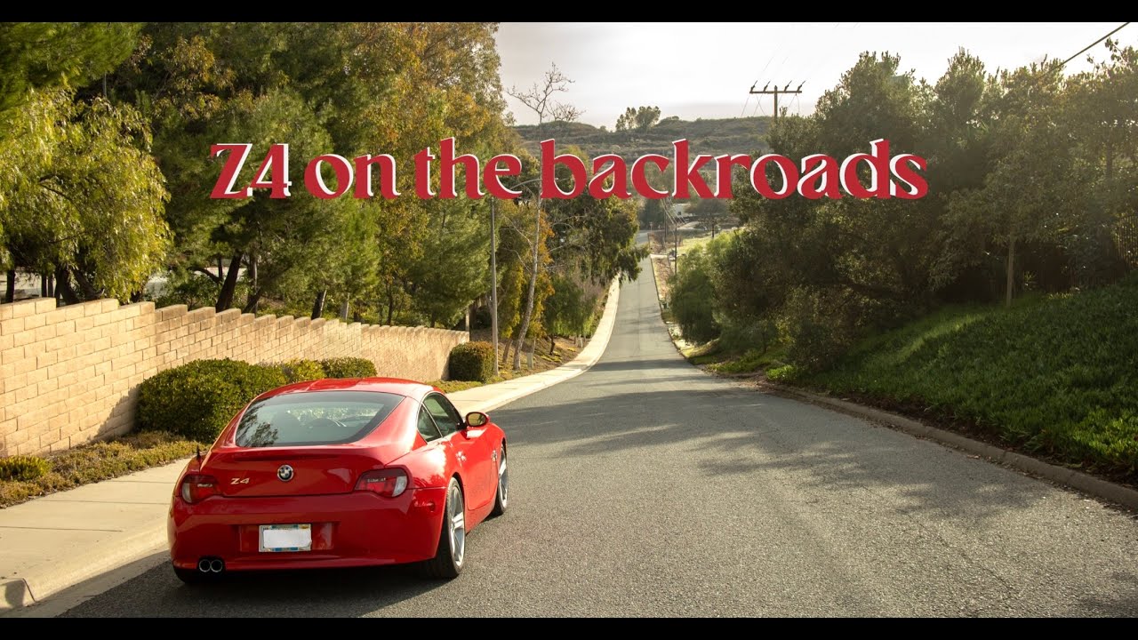BMW Z4 on the Backroads