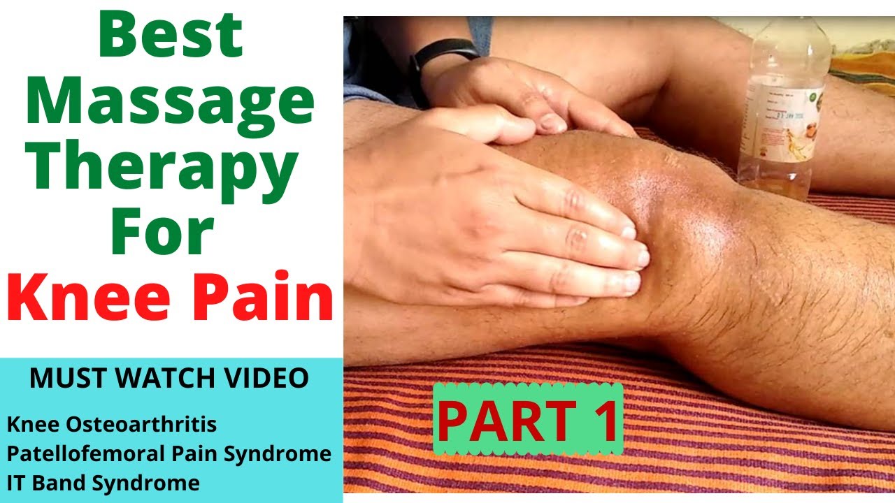 Amazing Massage Therapy for Knee Pain| Massage technique For Knee Pain Relief | Part 1 (In Hindi)