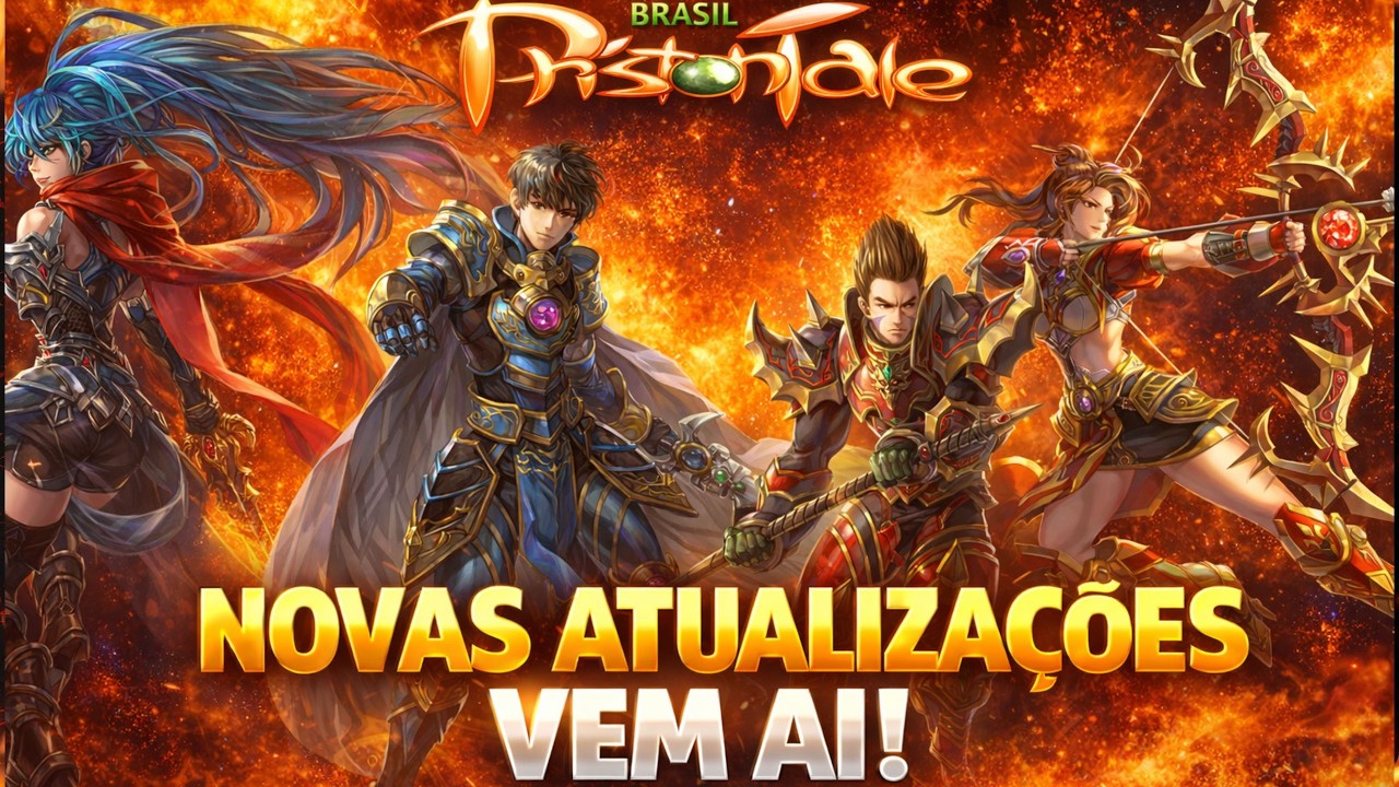 PRISTON TALE BRASIL - NOVAS ATUALIZ&Ccedil;&Otilde;ES VEM AI!