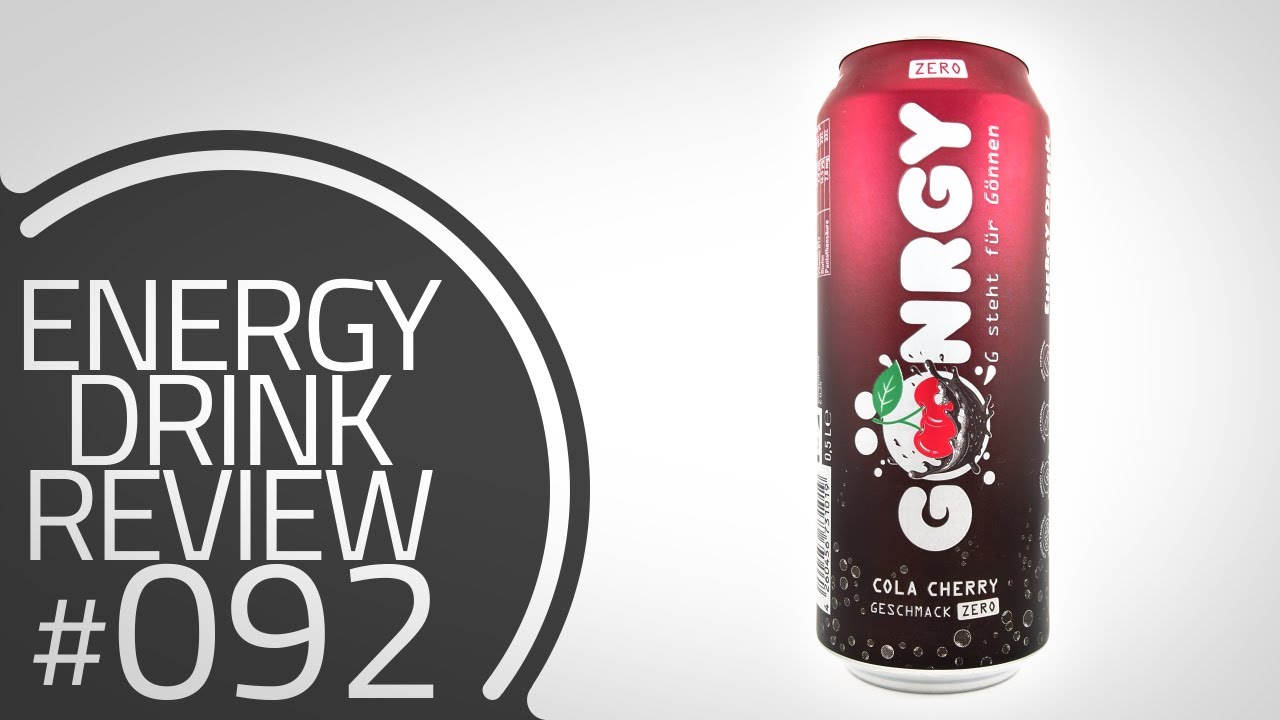 Обзор энергетического напитка №92: GÖNGY - COLA CHERRY
