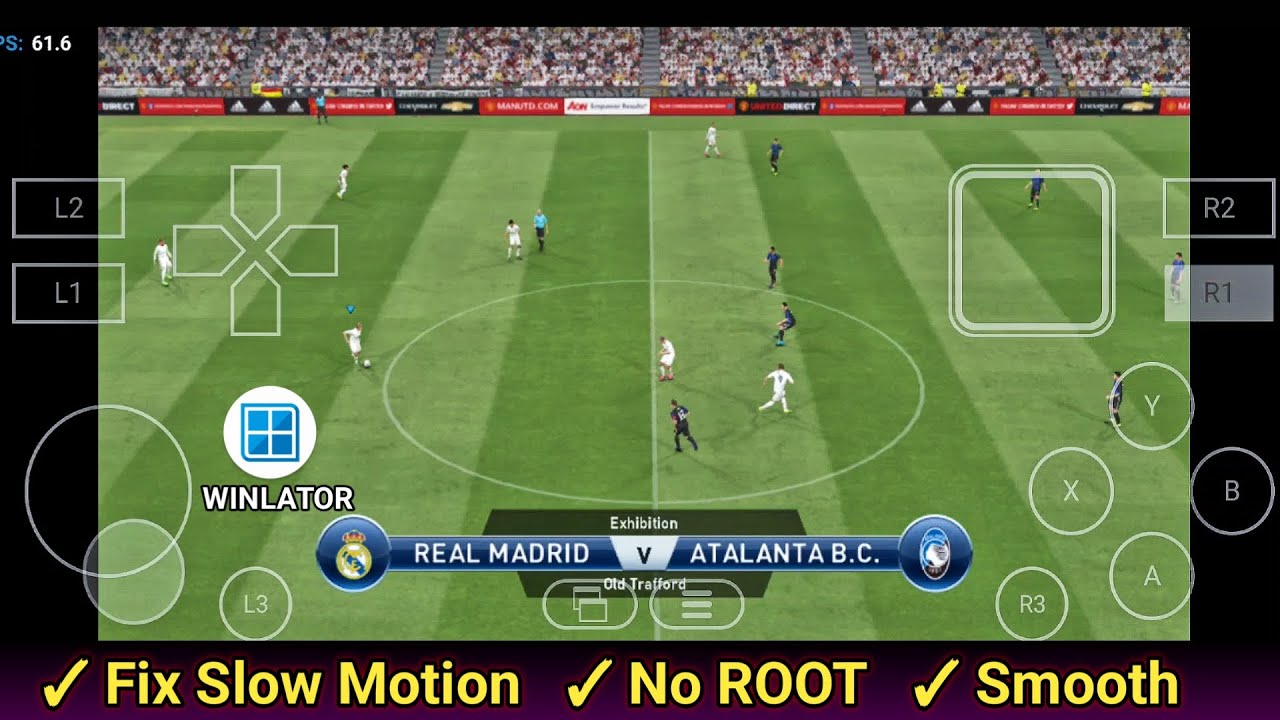 How to Fix Slow Motion PES Winlator No Root
