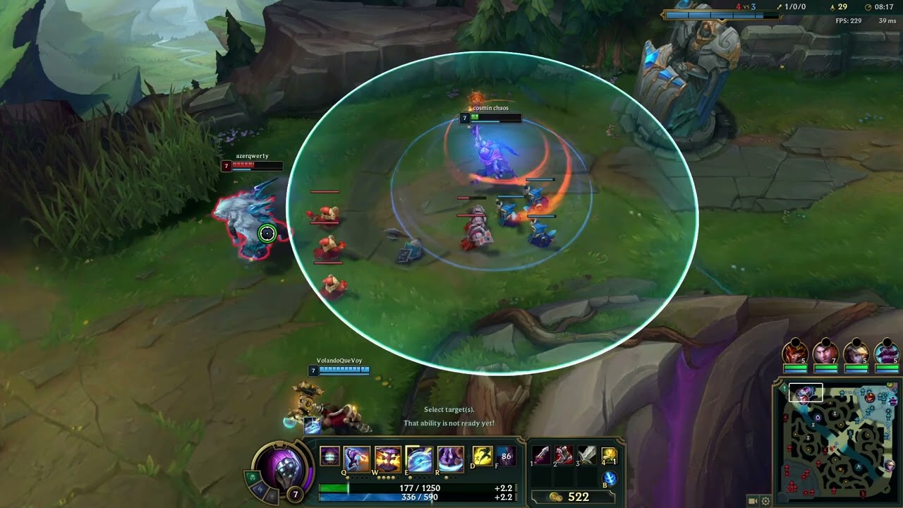 ezreal troll all game