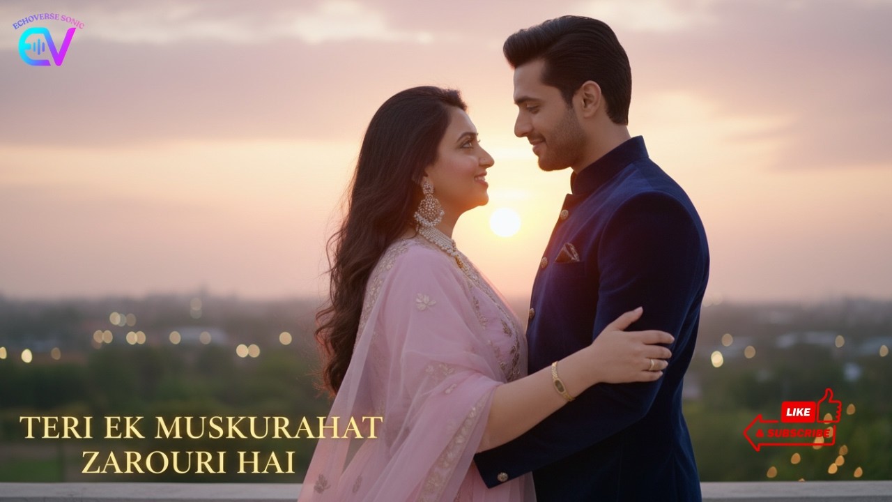 TERI EK MUSKURAHAT ZAROORI HAI | AI-Powered Music & Visuals | Future Sounds by AI