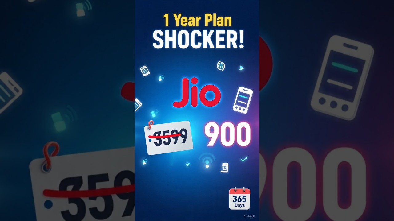 Jio&rsquo;s New 1-Year Plan Explained! Worth It or Not? 🔥 (2GB/Day Breakdown)