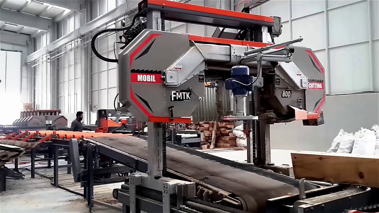 Industrial Sawmill │ Mobil Tomruk Kesim Makinesi │ FORM MACHINE