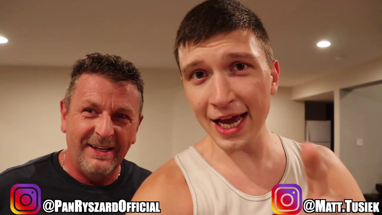 Matt Tusiek vs Pan Ryszard w PING PONGA za $1,000!!! *Polish*