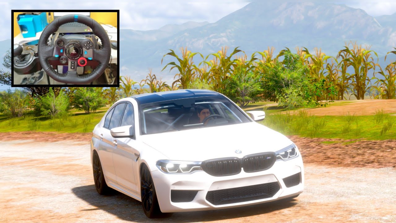 BMW M8 - Forza horizon 5 - Logitech G29 Gamwplay ||