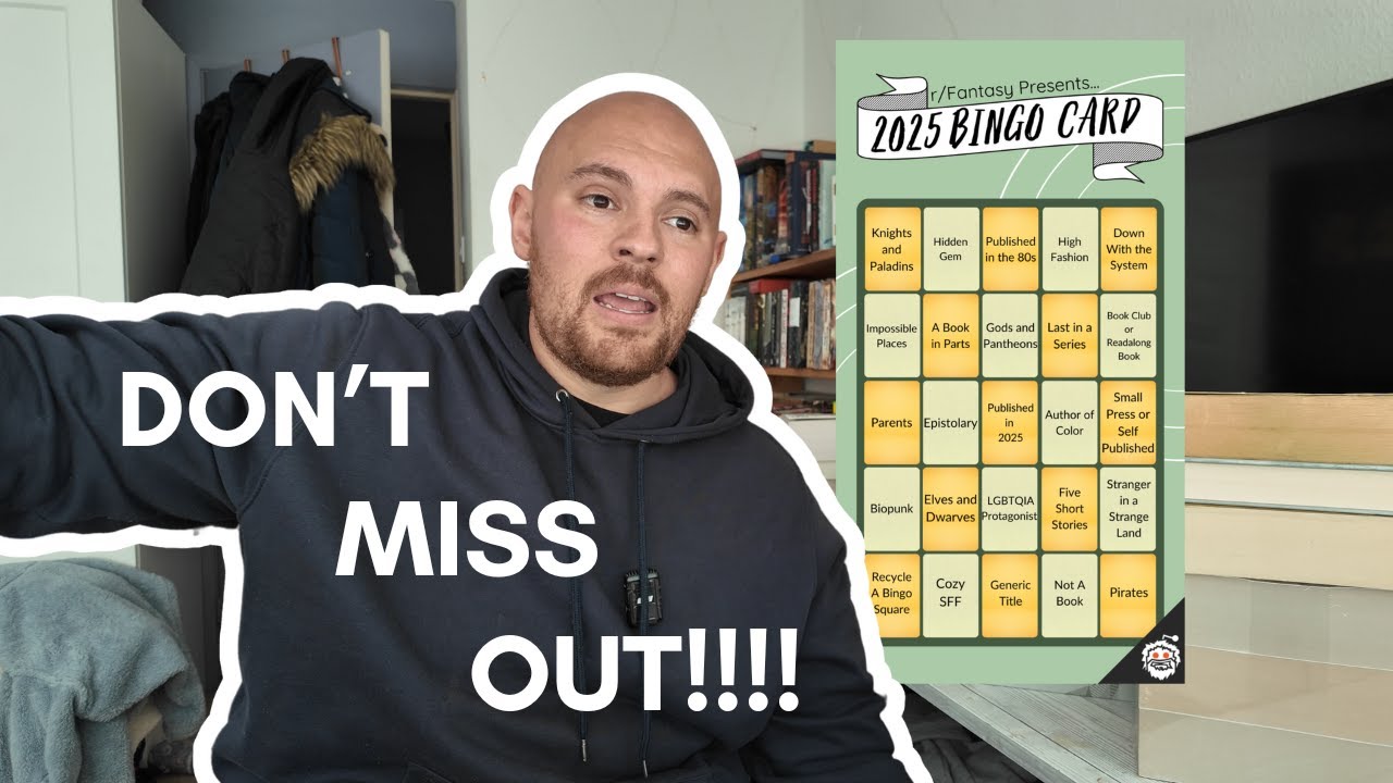 Reddit's FANTASY BOOK BINGO Challenge Explained!
