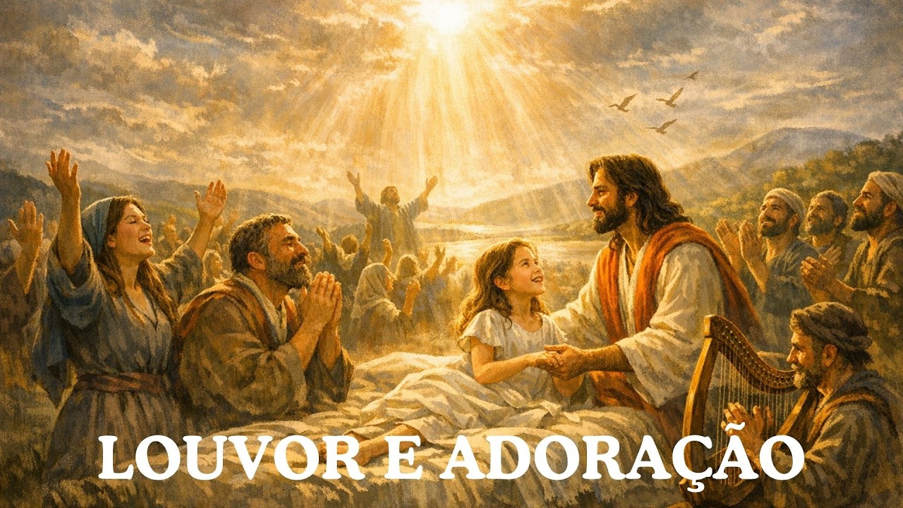 LOUVOR E ADORAÇÃO - MÚSICA CRISTÃ - HINO CRISTÃO - MÚSICA EVANGÉLICA