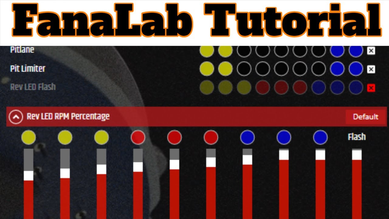 FanaLab Tutorial: Fanatec Wheelbase optimal nutzen.