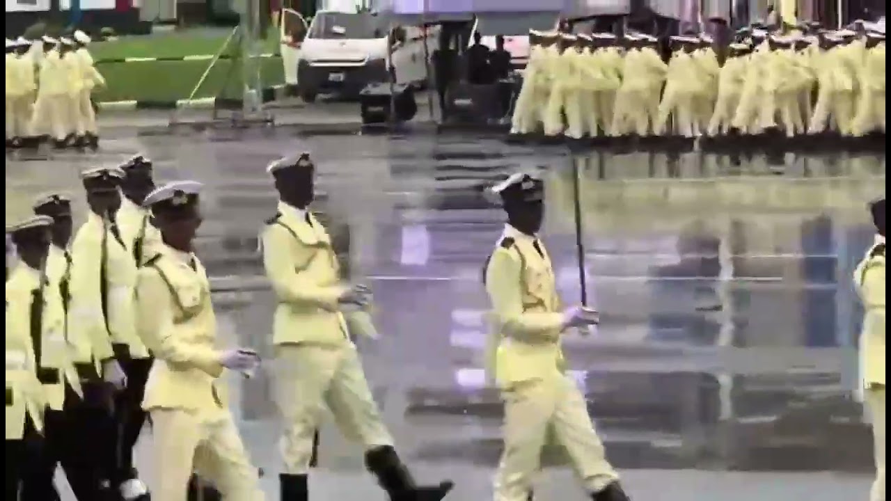 Nigeria Navy parade 
