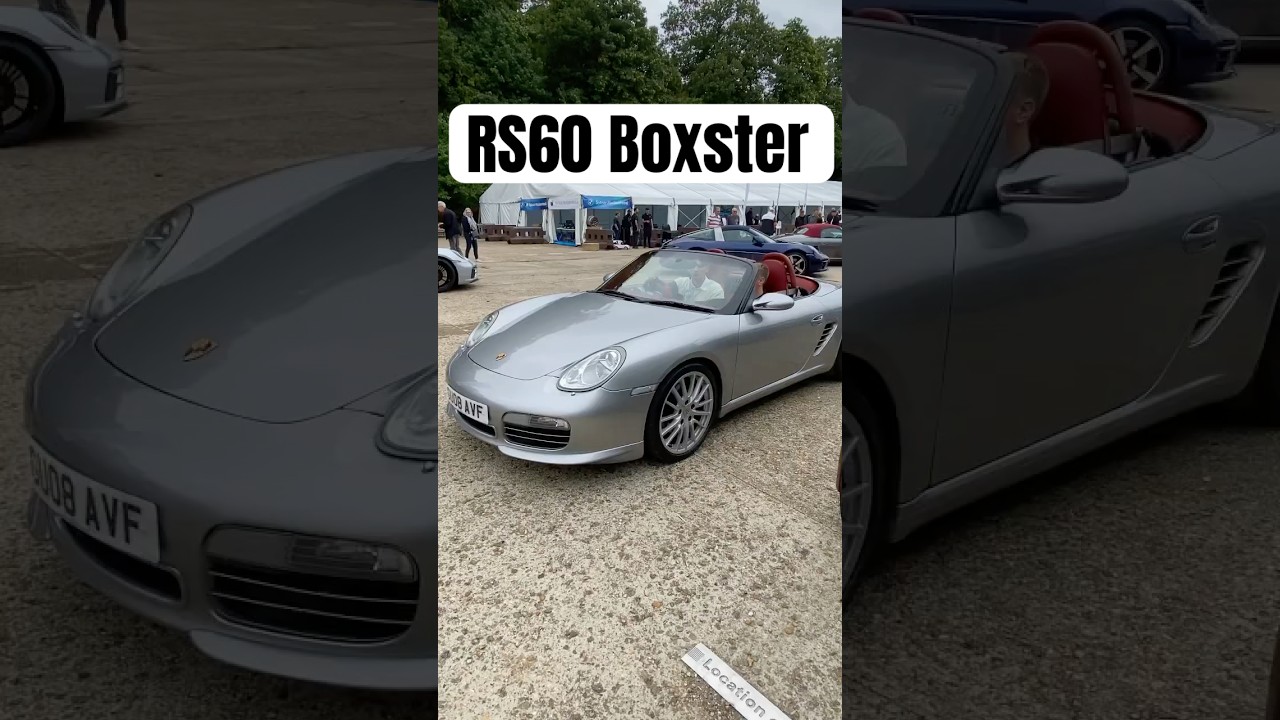 Porsche 987 Boxster S RS60 #porsche #boxster #convertible #fun #automobile #rs60