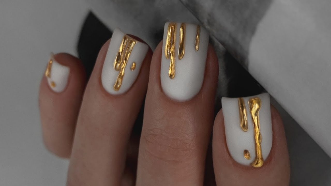 😍🖤КРАСИВЫЙ И ПРОСТОЙ ДИЗАЙН НОГТЕЙ ВТИРКОЙ / МАТОВЫЙ МАНИКЮР / СОВРЕМЕННЫЙ ДИЗАЙН НОГТЕЙ