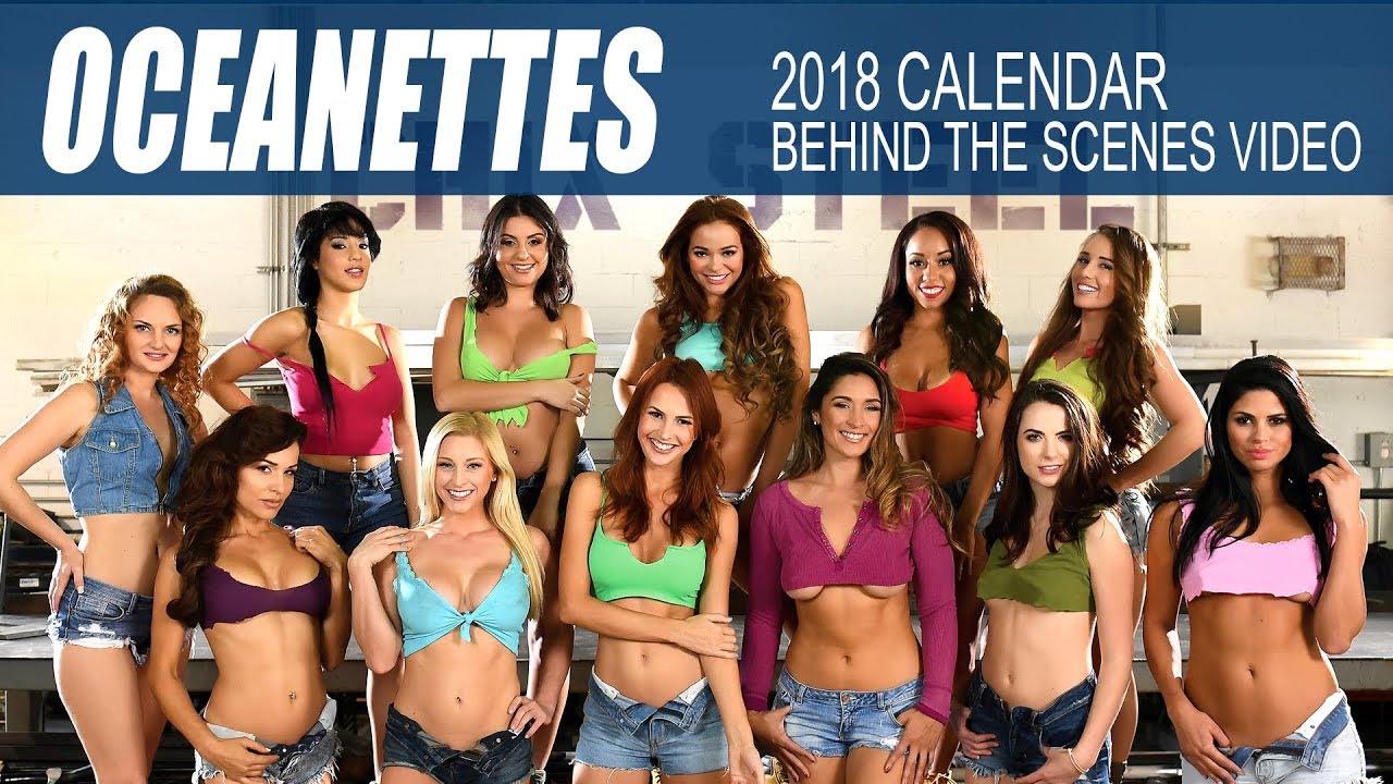 2018 Oceanette Calendar - Behind the Scenes