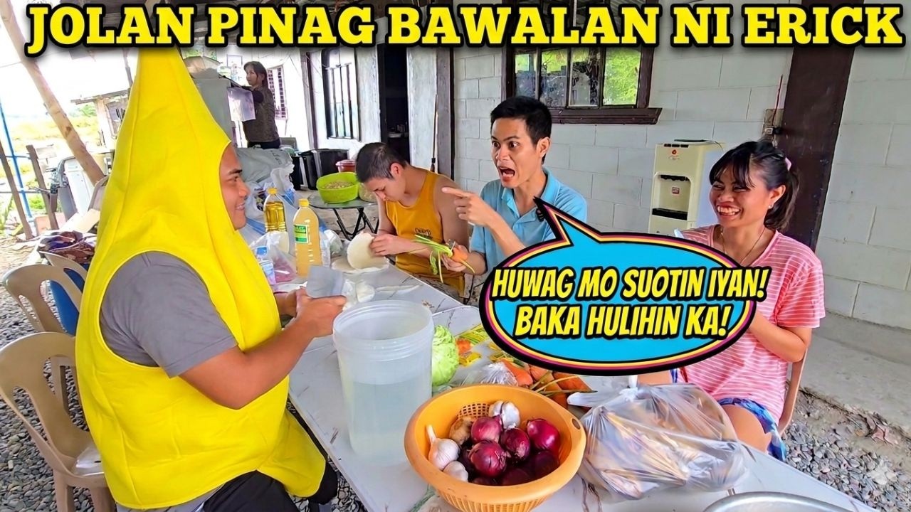 Jolan Pinag Bawalan Ni Erick Wag Daw Magsusuot Ng Ganito Sa Birthday Ni TechPoren