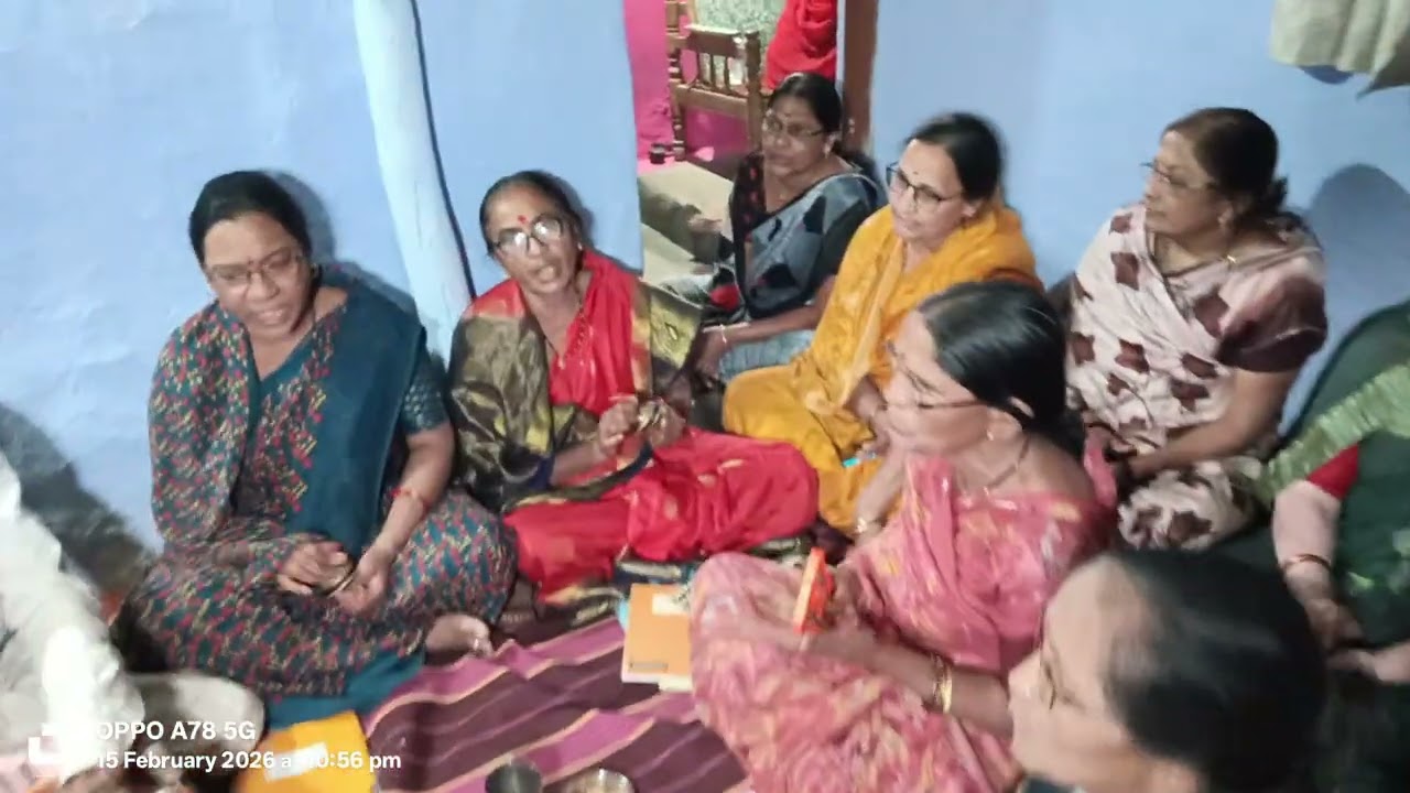 श्री.नामदेवराव टेकोडे शिवरात्री एकादशी निमित्त भजनांचा कार्यक्रम बहुउद्देशीय महिला भजन मंडळ करजगाव 