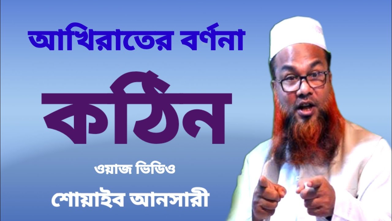 মীর শোয়াইব আনসারী।।মিজান মুসলিম টিভি