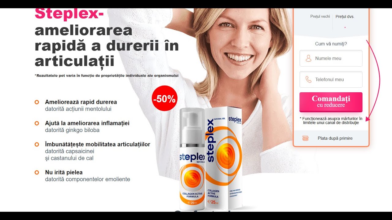 Steplex:preț-revizuire-beneficii-romania