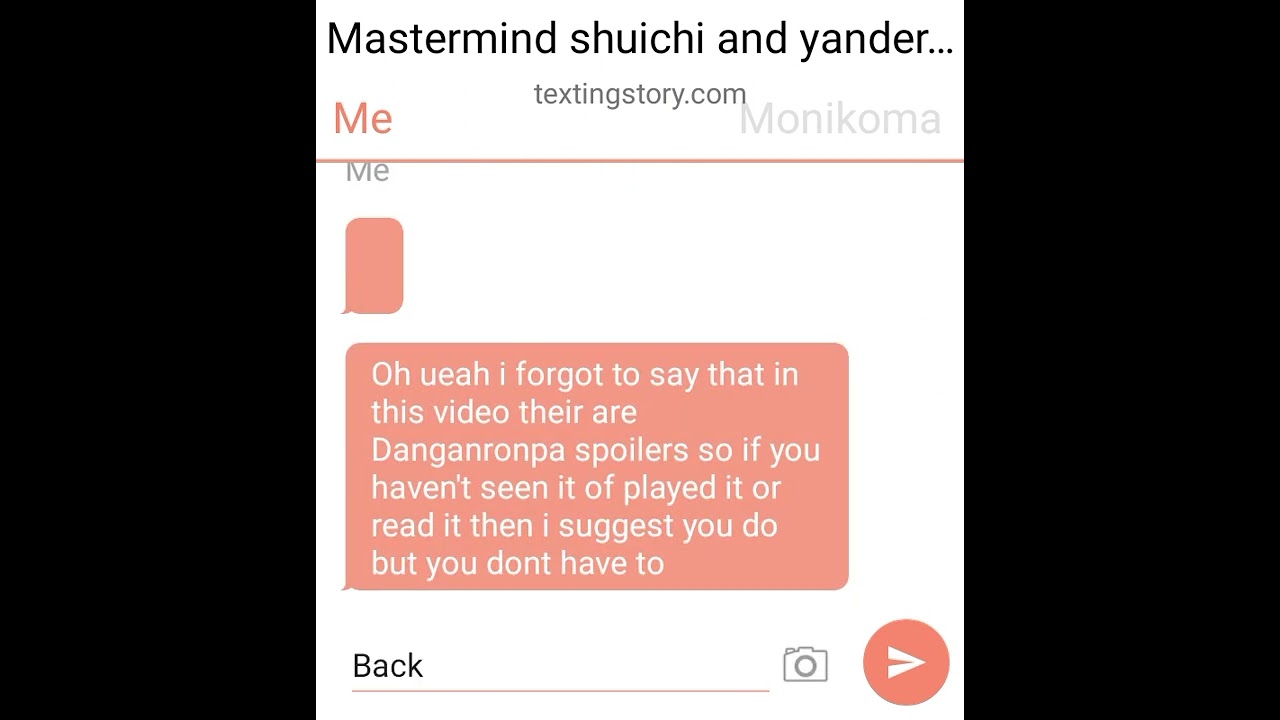 If shuichi was the mastermind and kokichi was a yandere 《Saioma》