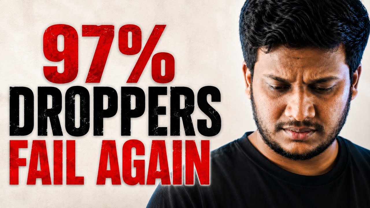 Why Most NEET Repeaters FAIL😢in Drop Year? 4 Biggest Mistakes Costing MBBS Seat #Neet2027 #neettamil