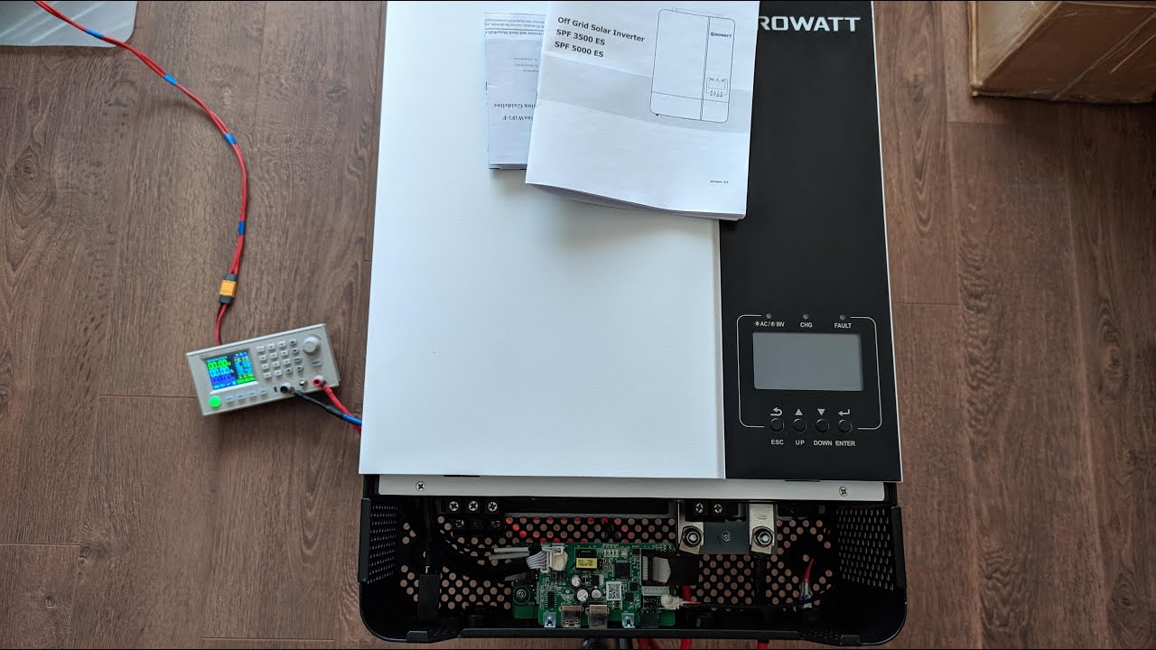 Огляд гібридного інвертора Growatt SPF 3500 ES 48V 3.5 кВт