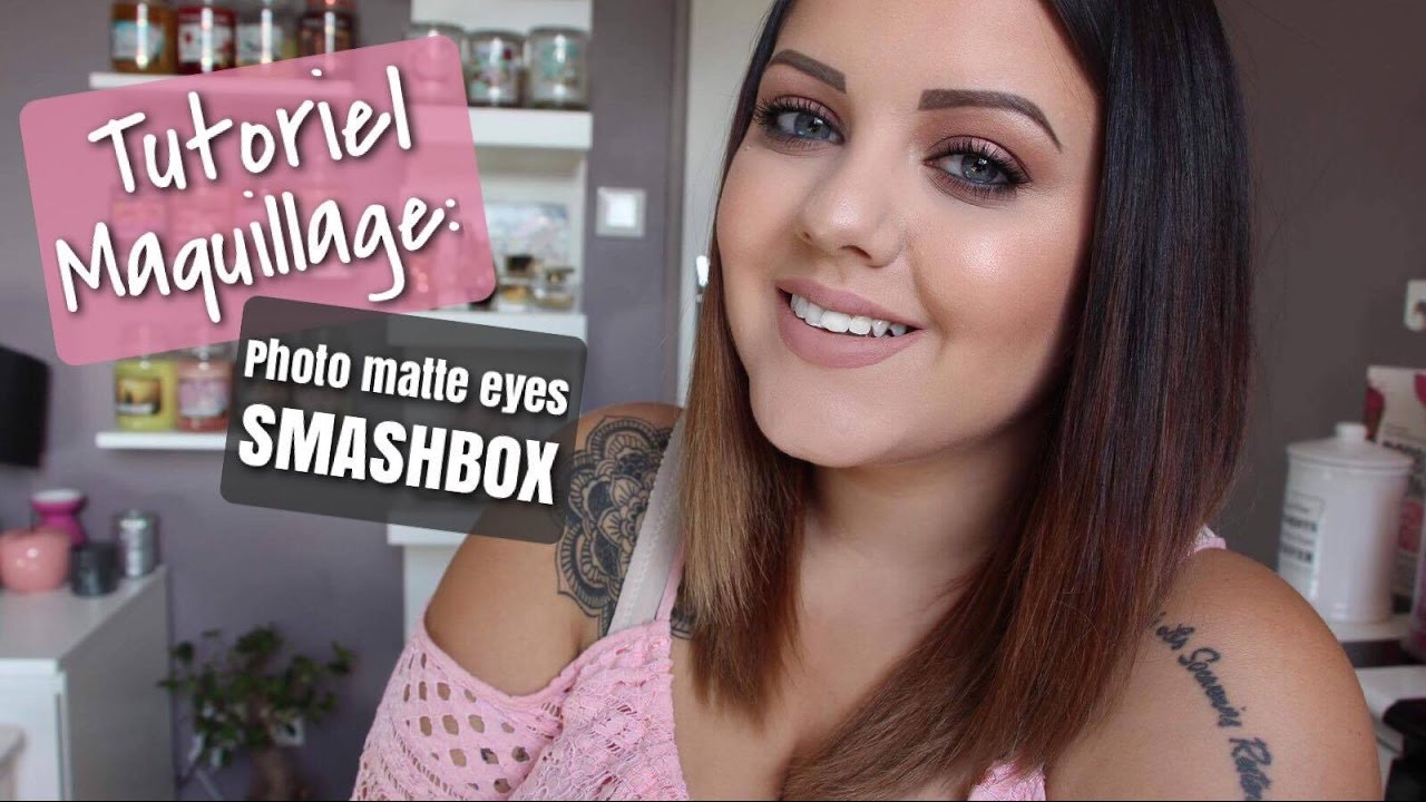 ♡ Tutoriel : Avec la photo matte eyes SMASHBOX !