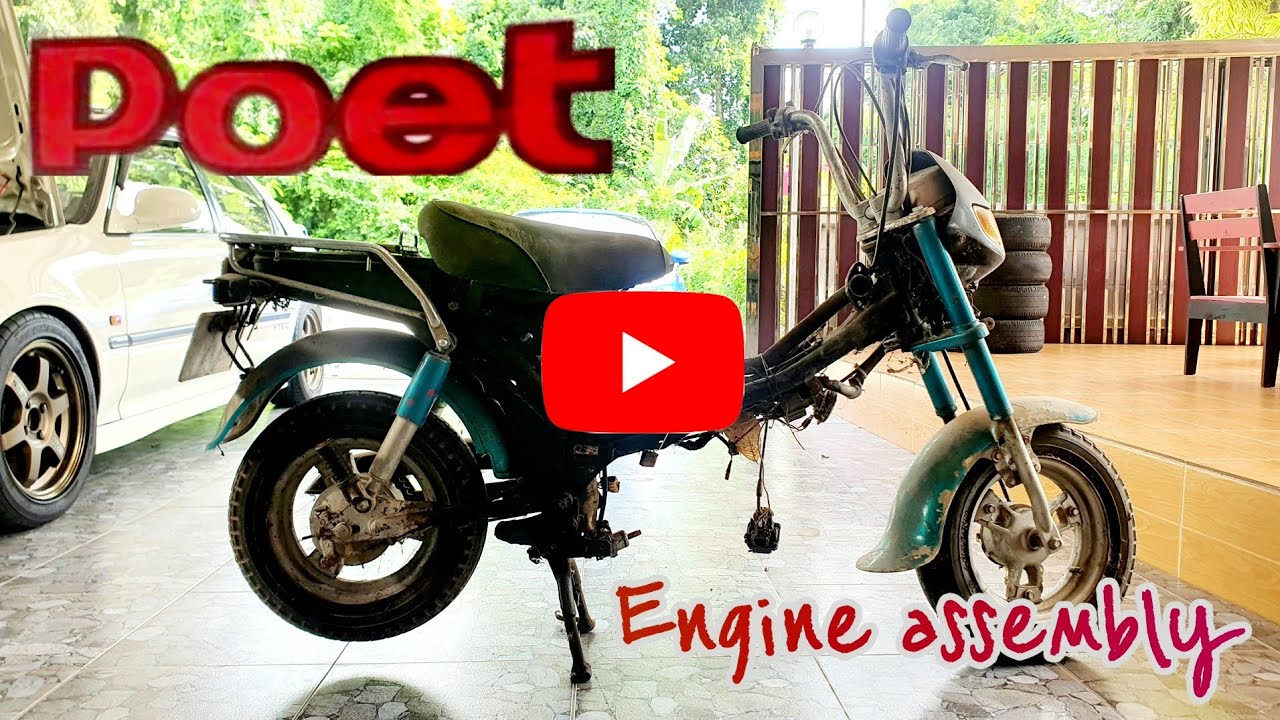 Yamaha Poet engine assembly